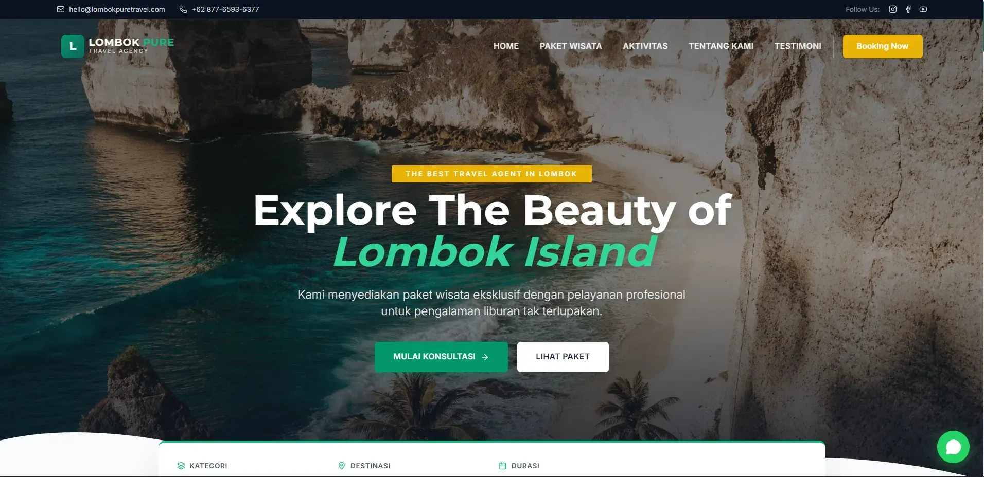 Lombok Pure Travel